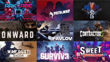 Provolver compatible vr games