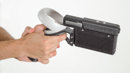 Provolver hold with two hands