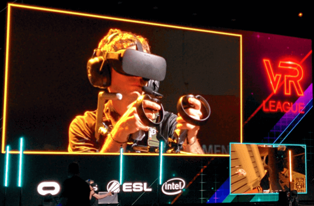 VR league competition