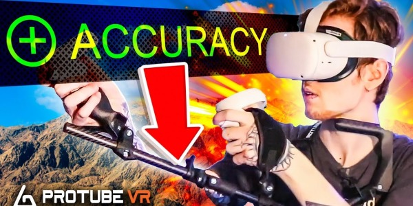 This VR Gunstock IMPROVED My Aim! - MagTube From ProTubeVR!
