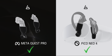Controller mountS for Meta Quest Pro and Pico4 are now available, PSVR2 in development